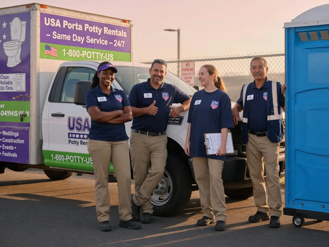 Porta Potty Rental company in Wolfforth, TX
